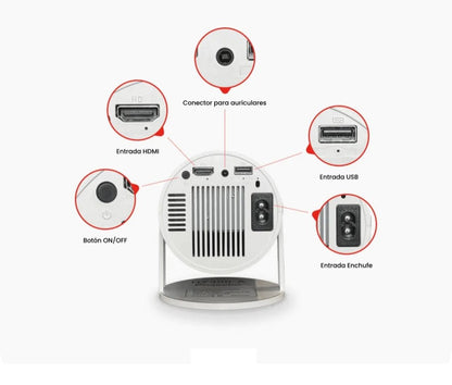 PROYECTOR HY300 ULTRA - Convierte tu sala en un cine en segundos