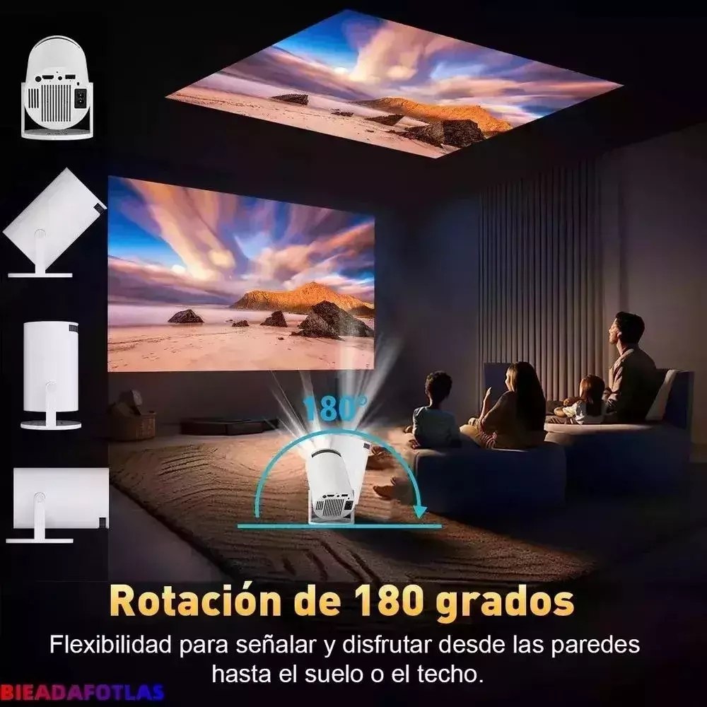 PROYECTOR HY300 ULTRA - Convierte tu sala en un cine en segundos
