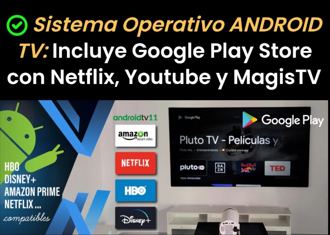 PROYECTOR HY300 ULTRA - Convierte tu sala en un cine en segundos