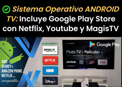 PROYECTOR HY300 ULTRA - Convierte tu sala en un cine en segundos
