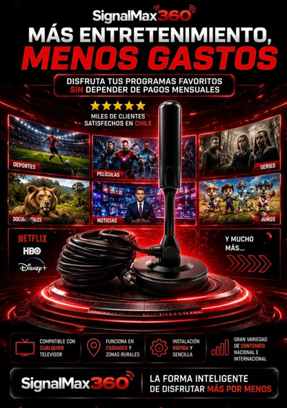 ¡Disfruta de ver televisión digital en HD!